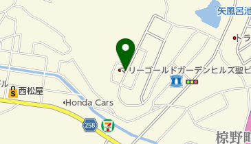 Marrygold garden hills(マリーゴールド ガーデン ヒルズ)の地図画像