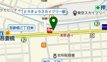 イシイの甘栗 業平店の地図画像