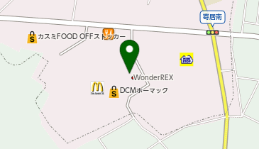 WonderREX(ワンダーレックス) 那珂店の地図画像