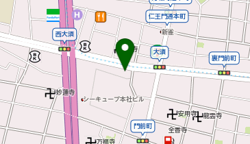 Spice Curryあかつ亭の地図画像