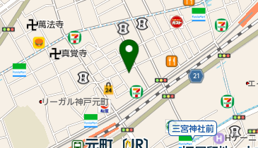 caprino(カプリノ)の地図画像