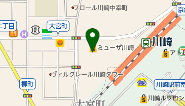 T8 Steak House(ティーエイト ステーキ ハウス) ミューザ川崎の地図画像