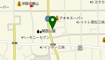 髪染本舗 一宮店の地図画像