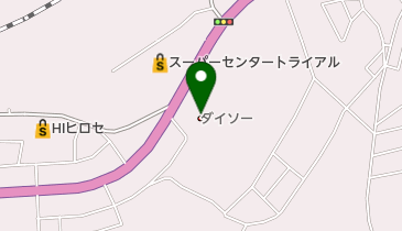 DAISO(ダイソー) 大分三重店の地図画像