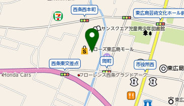 DAISO(ダイソー) ハローズ東広島モール店の地図画像