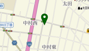 川崎理容の地図画像