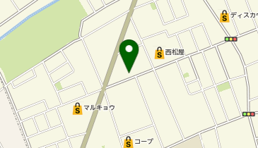 緑の杜整体の地図画像