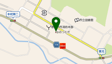 歌志内市郷土館 ゆめつむぎの地図画像