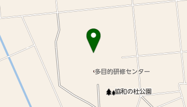 筑西市役所 協和の杜体育館の地図画像