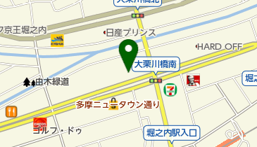 トヨタS&D西東京 堀之内店の地図画像