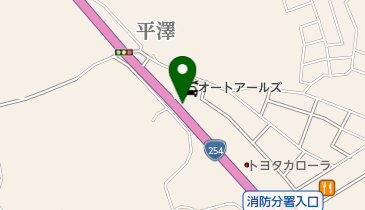 オートアールズ 嵐山バイパス店の地図画像