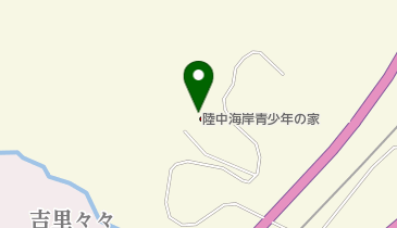 岩手県立 陸中海岸青少年の家 マリンランド陸中の地図画像