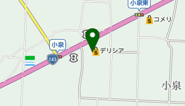 デリシア 上田川西店の地図画像