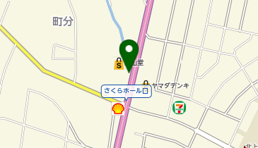 東山堂 北上店の地図画像