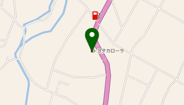 トヨタカローラ群馬 渋川子持店の地図画像