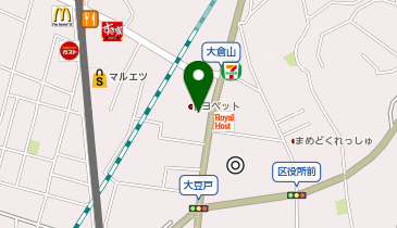 ウエインズトヨタ神奈川 WEINS U-Car(ウエインズ ユーカー) 港北大倉山の地図画像