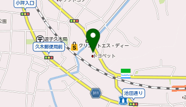 ウエインズトヨタ神奈川 逗子マリン店の地図画像