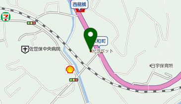 長崎トヨペット 佐世保店の地図画像