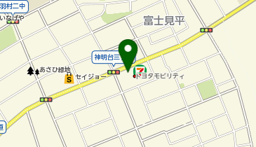 トヨタモビリティ東京 U-Car羽村店の地図画像