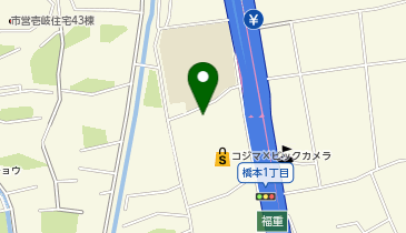 福岡トヨペット カーメイトはしもとの地図画像