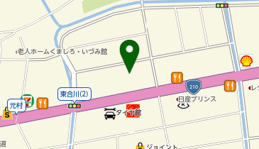 福岡トヨペット カーメイト久留米インターの地図画像