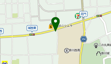 タイヤガーデン ステーション掛川の地図画像