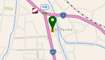 ミニフレッシュ 山東店の地図画像