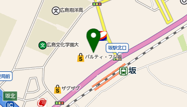 パルティ・フジ坂の地図画像