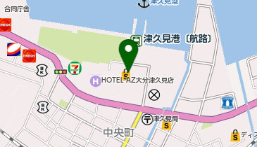 マルショク 津久見店の地図画像