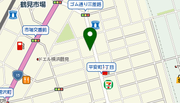 美容室88の地図画像