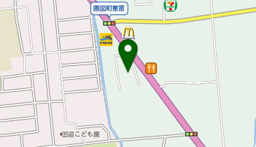 明石被服興業株式会社熊本営業所の地図画像