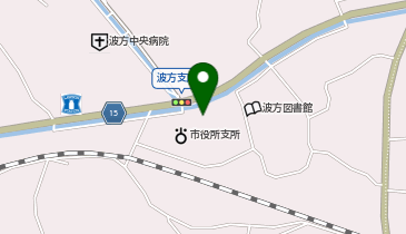 今治市 波方公民館の地図画像