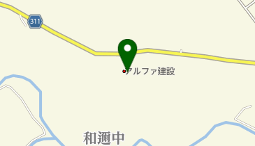 株式会社アルファー建設大覚アスコン事業部の地図画像