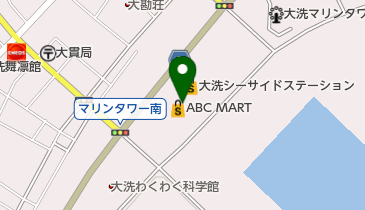 DREAM MARKET(ドリームマーケット) 大洗シーサイドステーション店の地図画像