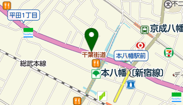 レオパレスパートナーズ 本八幡店の地図画像