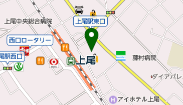 ニトリ 上尾丸広店の地図画像