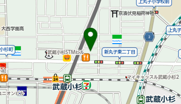 くし家 串猿 武蔵小杉店の地図画像