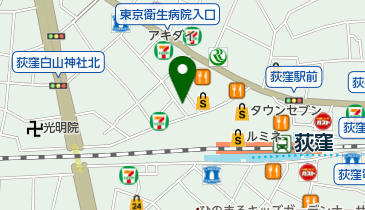 東京ハイビジョン映像の地図画像