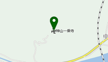 神山一乗寺の地図画像