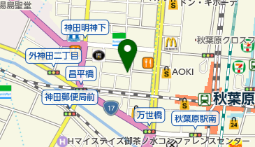 あきばおー弐號店(2号店)の地図画像