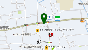 理容プラージュ 藤井寺店の地図画像