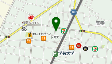 听屋焼肉の地図画像