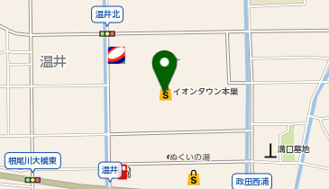 おしゃれ洗濯じゃぶじゃぶ イオンタウン本巣店の地図画像
