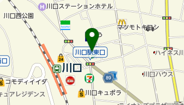 KAWAGUCHI CASTY(カワグチ キャスティ)の地図画像