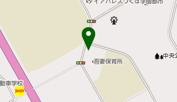 つくば市ふるさとハローワークの地図画像