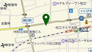 島根銀行 本店営業部の地図画像