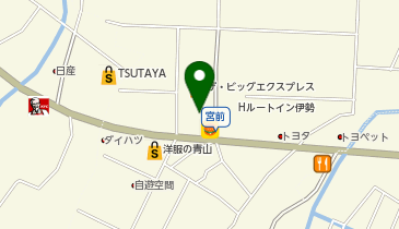 ザ・ビッグ エクスプレス 小俣店の地図画像