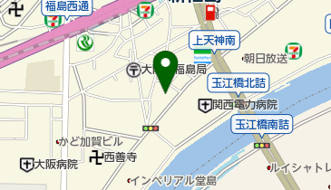 朝日放送株式会社 ABCアネックスの地図画像