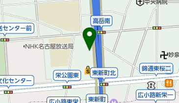 炭火串焼よねの地図画像