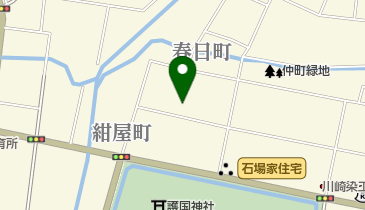 旧笹森家住宅の地図画像